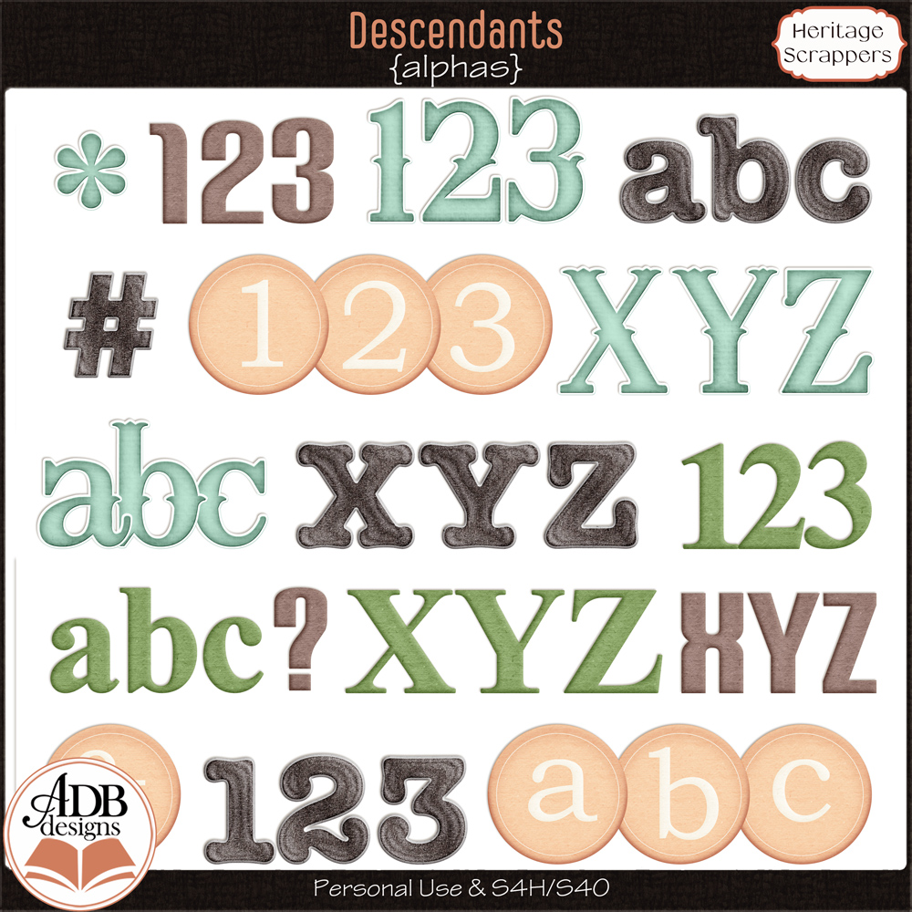 Descendants Alphas by ADB Designs