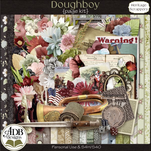 Doughboy Page Kit by ADB Designs