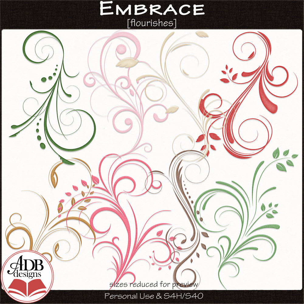 Embrace Flourishes by ADB Designs