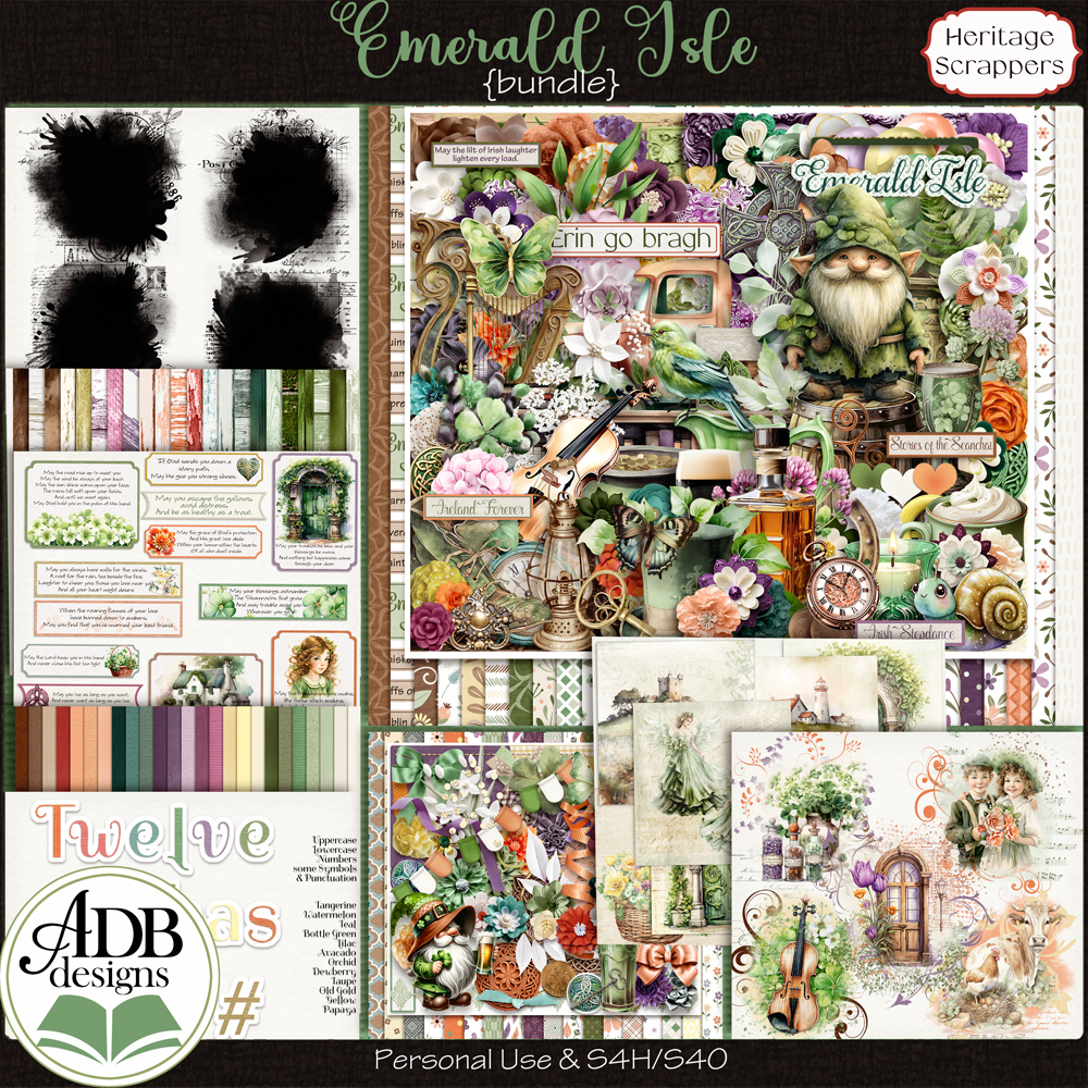 Emerald Isle Bundle by ADB Designs