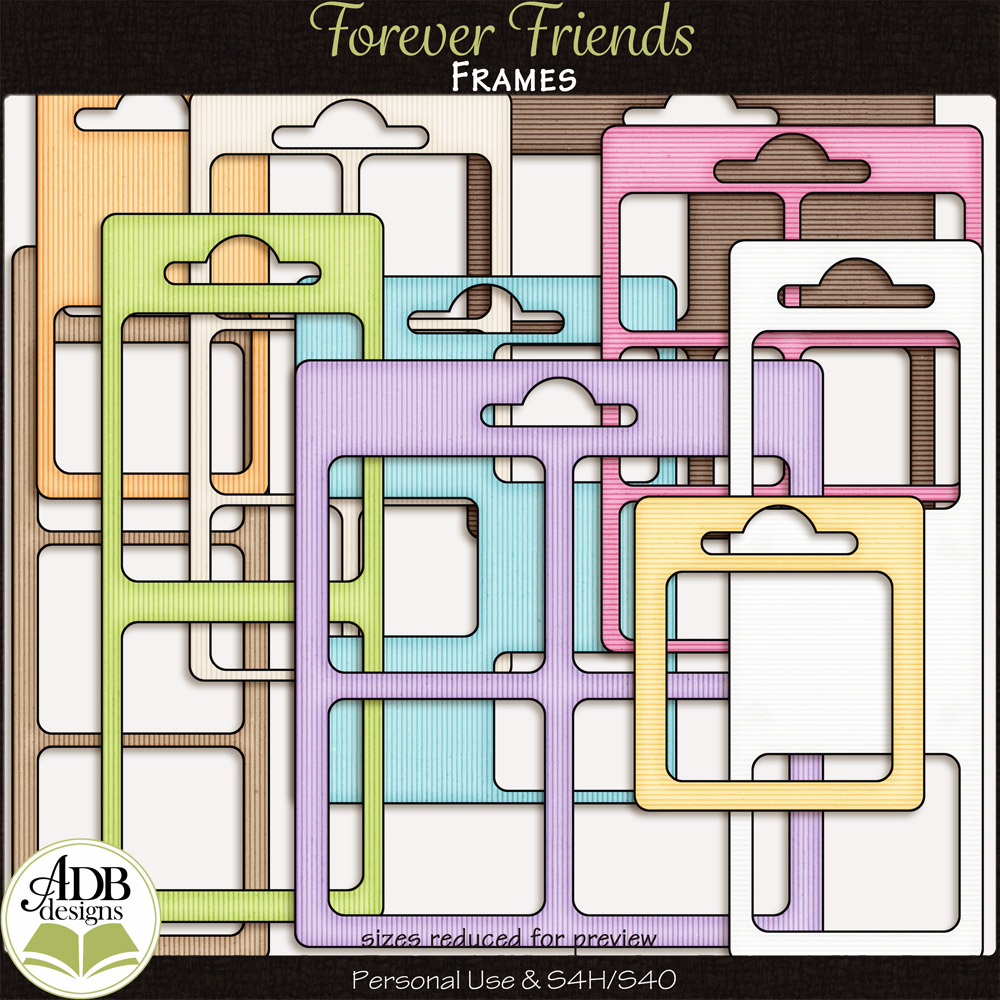 Forever Friends Frames by ADB Designs