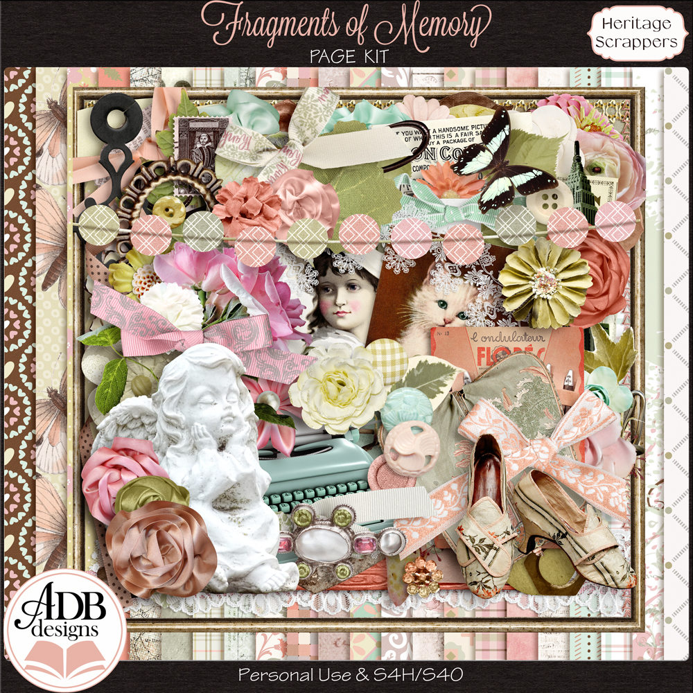 Fragments of Memory Page Kit by ADB Designs