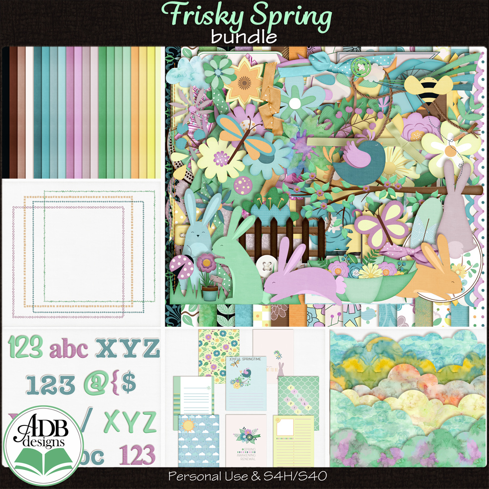 Frisky Spring Bundle by ADB Designs