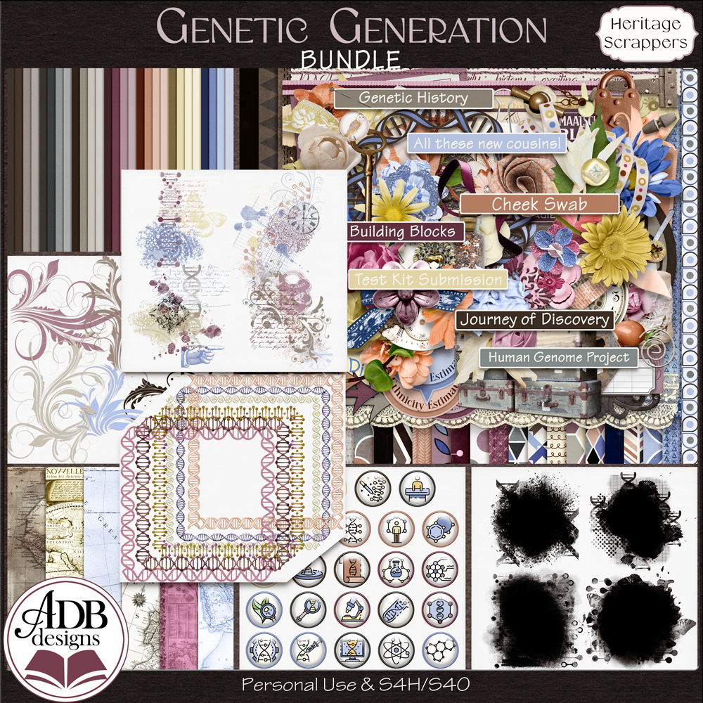 Genetic Generation Bundle by ADB Designs