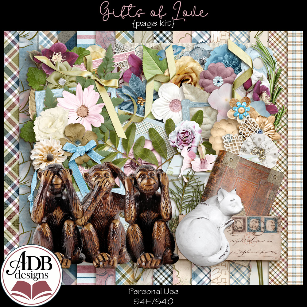 Gifts of Love Page Kit by ADB Designs