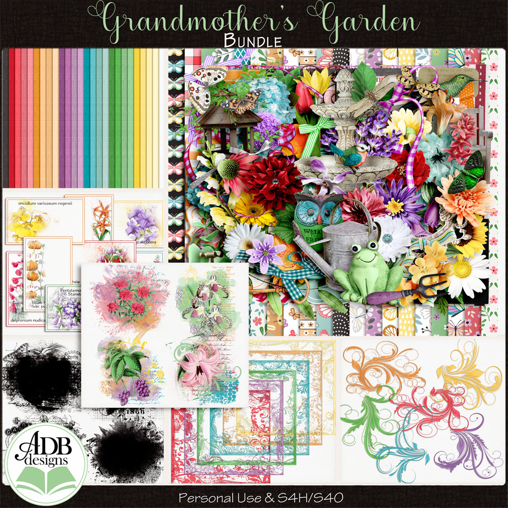 Grandmother's Garden Bundle by ADB Designs