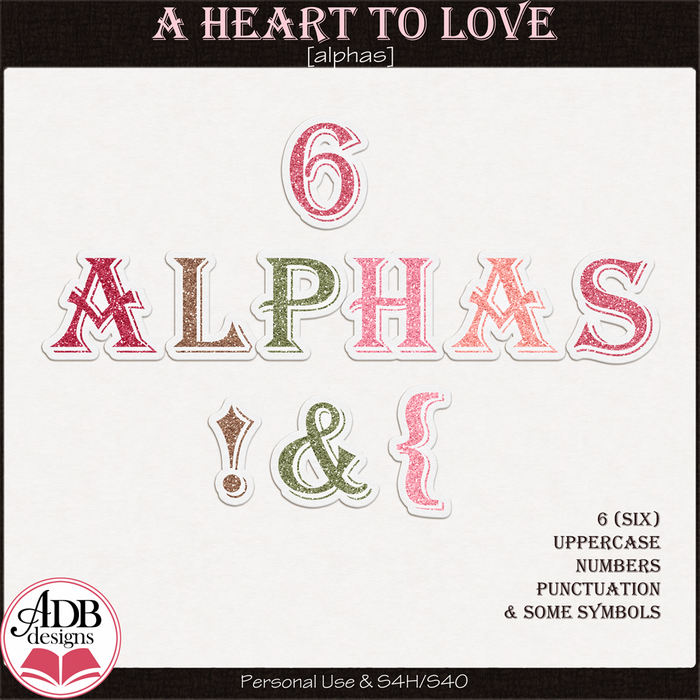 A Heart to Love Alphas by ADB Designs