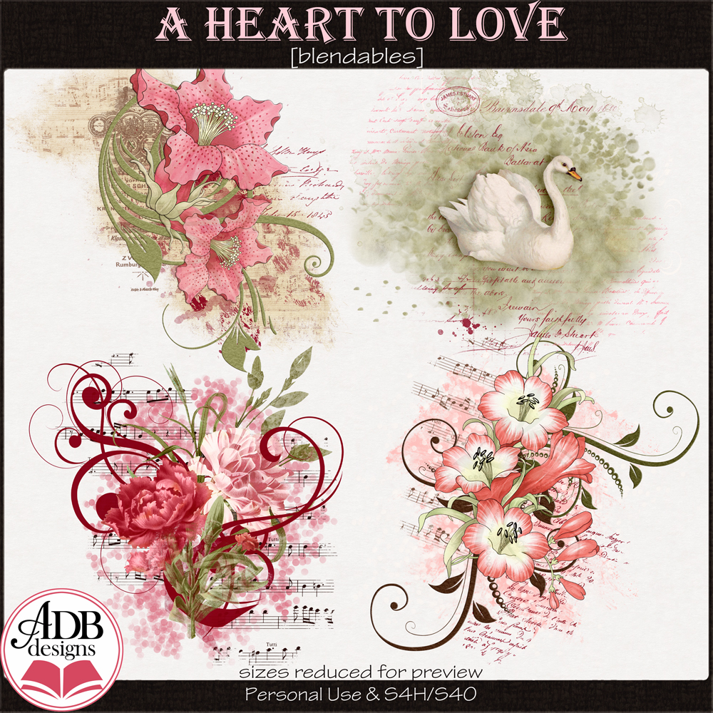 A Heart to Love Blendables by ADB Designs