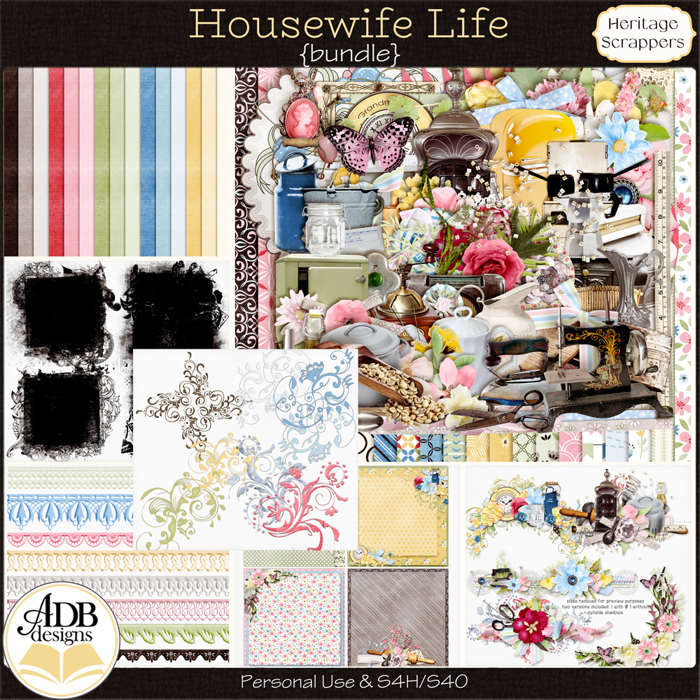 Housewife Life Bundle by ADB Designs