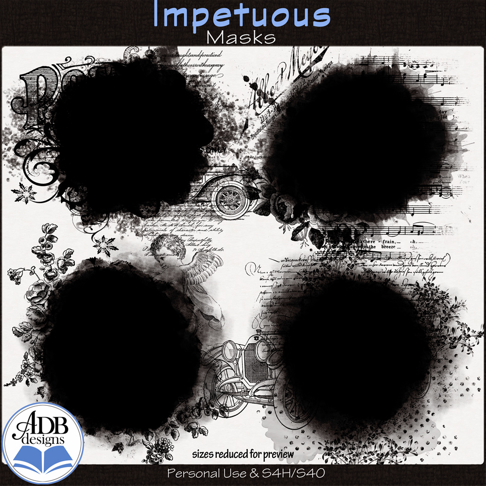 Impetuous Masks by ADB Designs