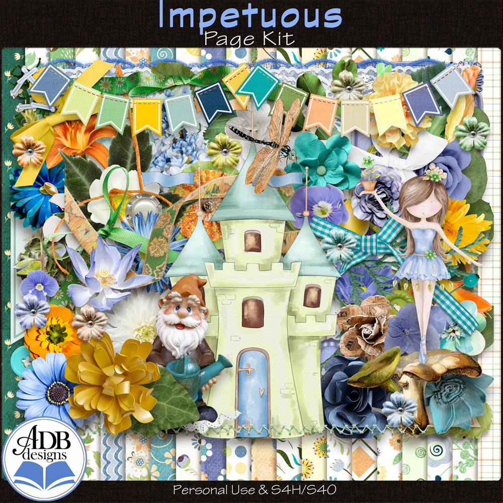 Impetuous Page Kit by ADB Designs