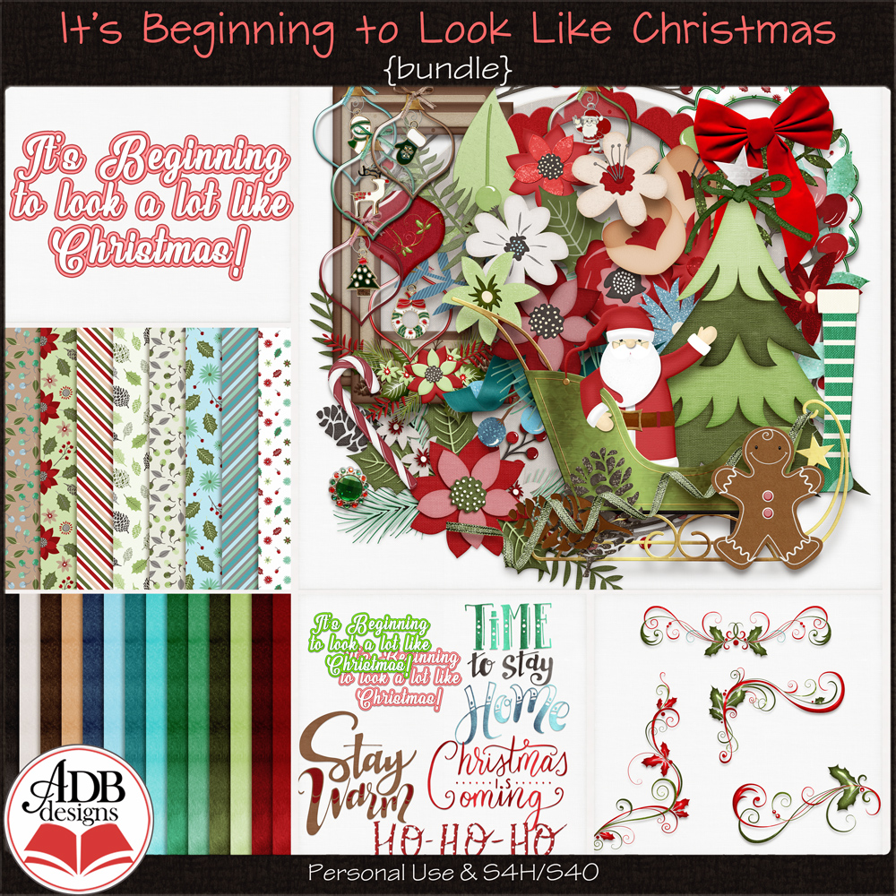 It's Beginning ... Christmas Bundle by ADB Designs