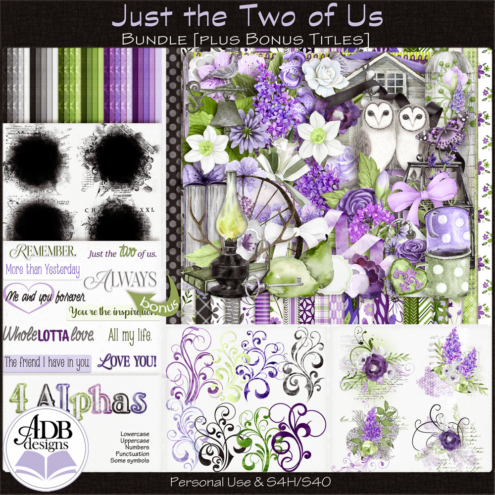 Just the Two of Us Bundle + Bonus Free with Purchase