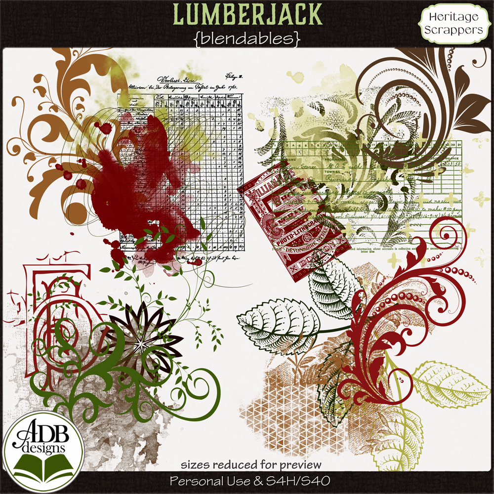 Lumberjack Blendables by ADB Designs