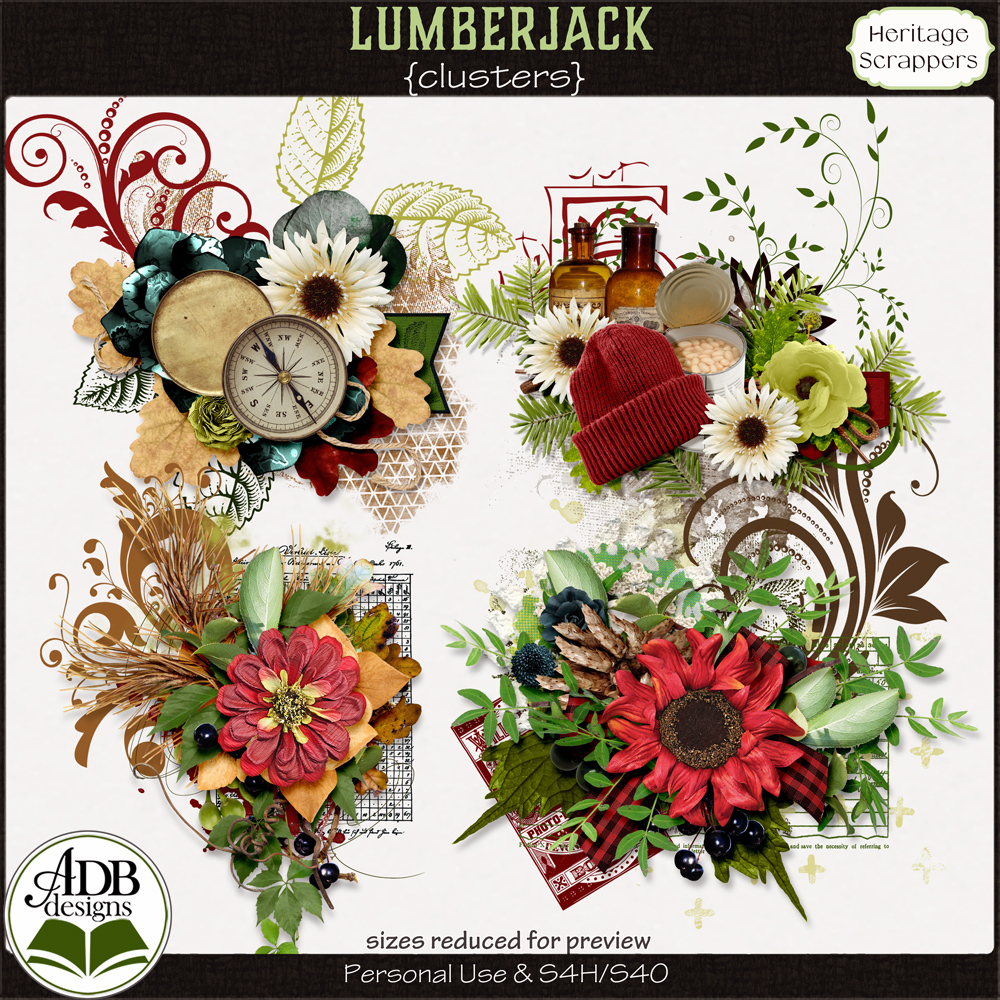 Lumberjack Clusters by ADB Designs