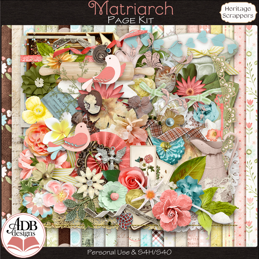 Matriarch Page Kit by ADB Designs