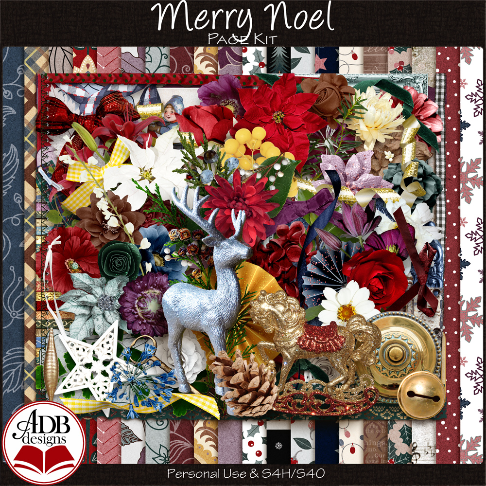 Merry Noel Page Kit by ADB Designs