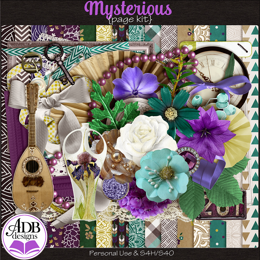 Mysterious Page Kit by ADB Designs