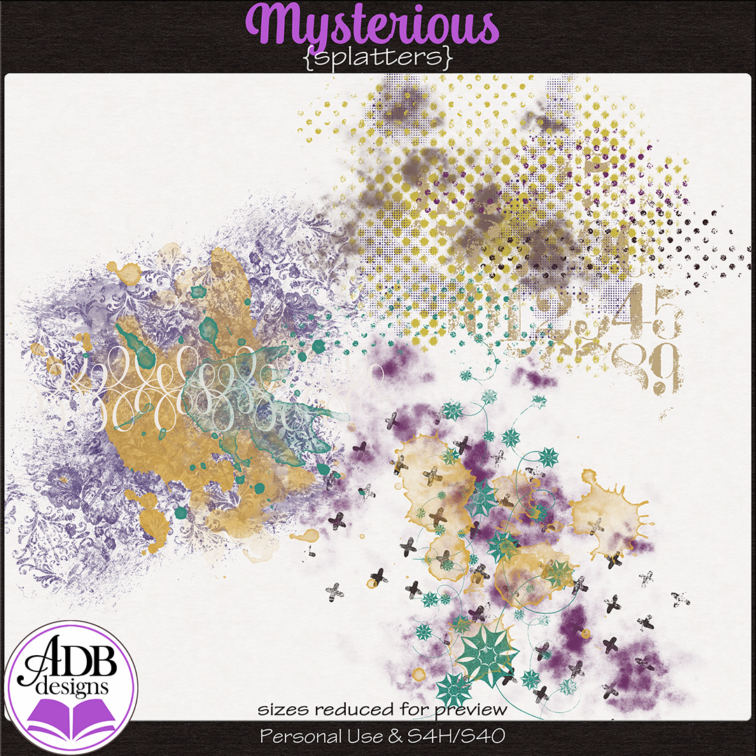 Mysterious Splatters by ADB Designs