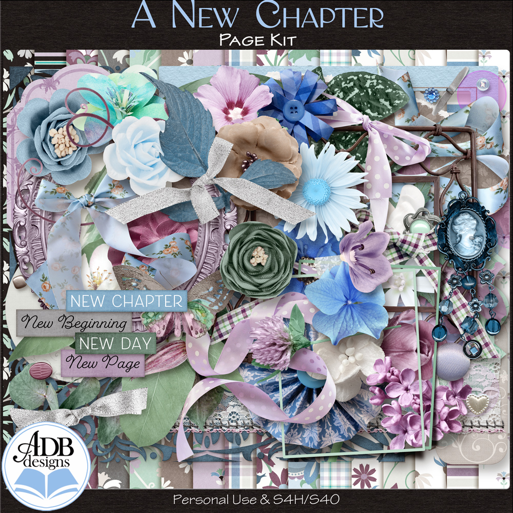 A New Chapter Page Kit by ADB Designs