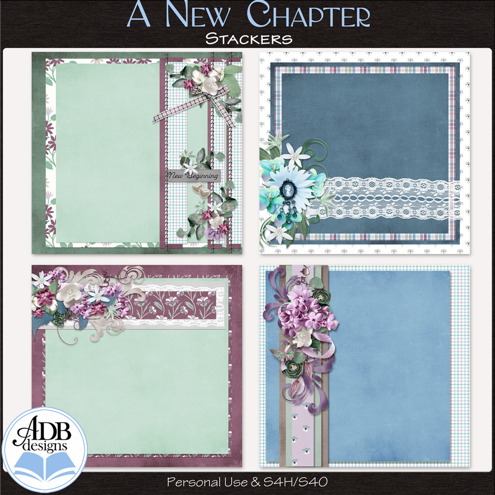 A New Chapter Stackers by ADB Designs