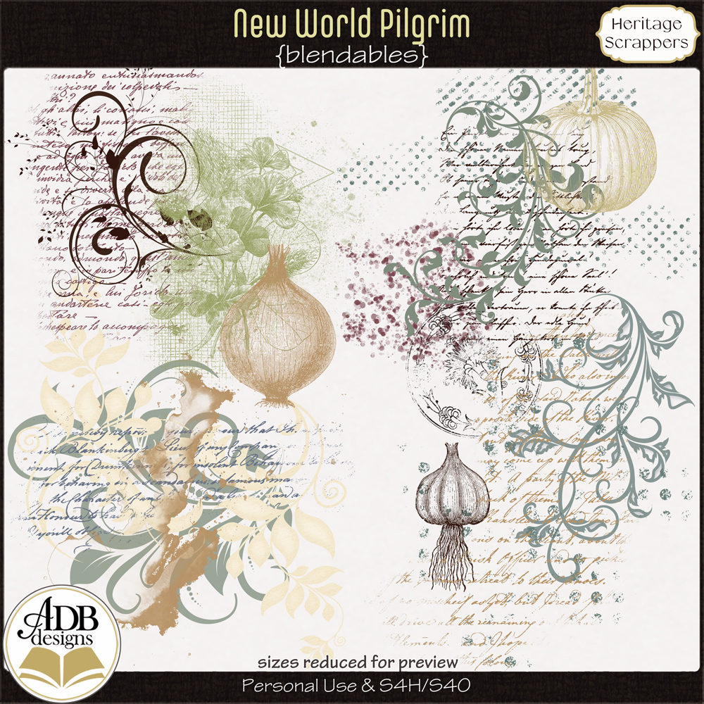 New World Pilgrim Blendables by ADB Designs