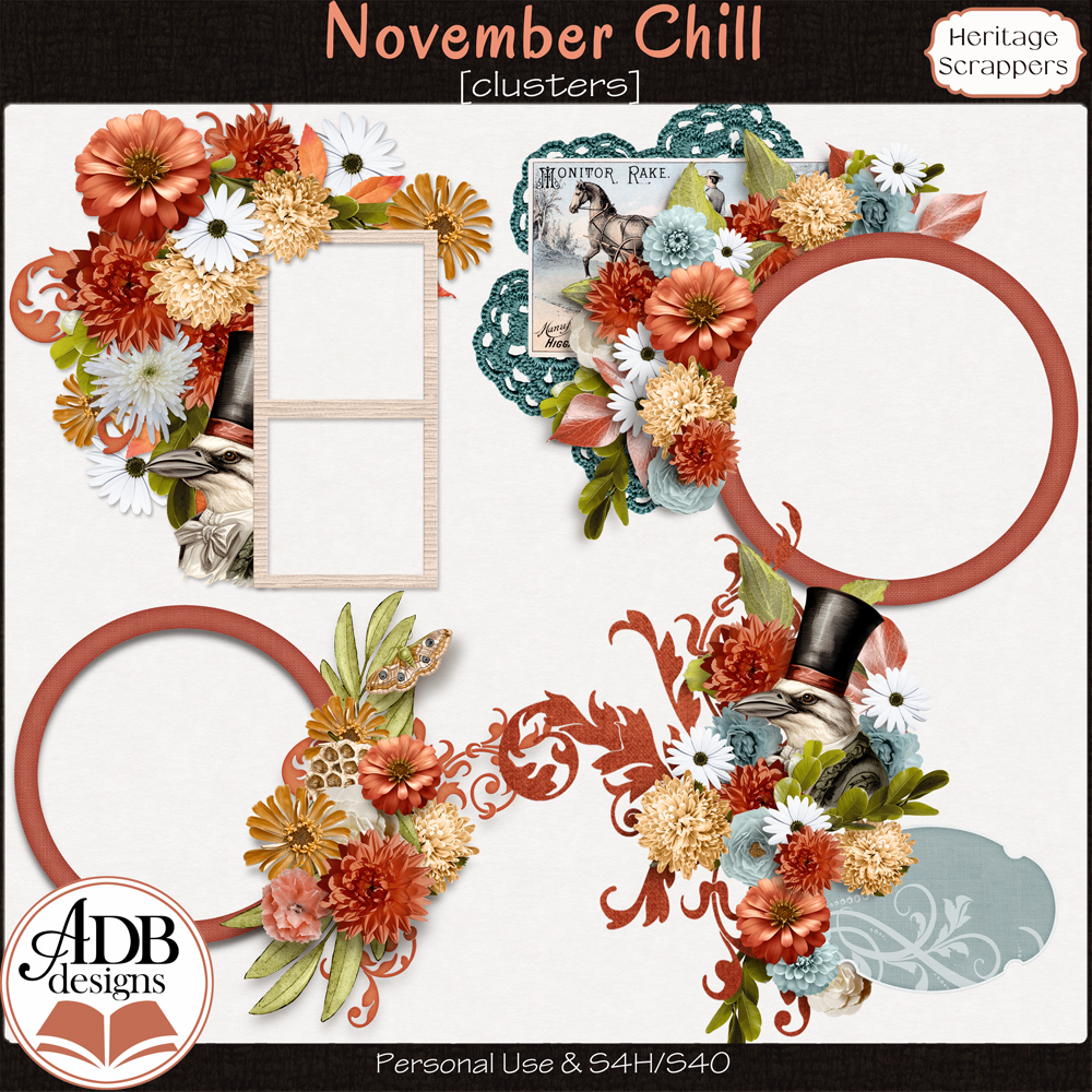 November Chill Clusters by ADB Designs