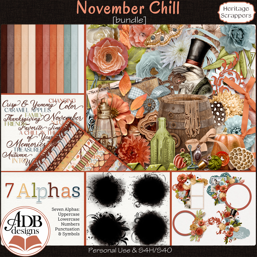 November Chill Bundle by ADB Designs