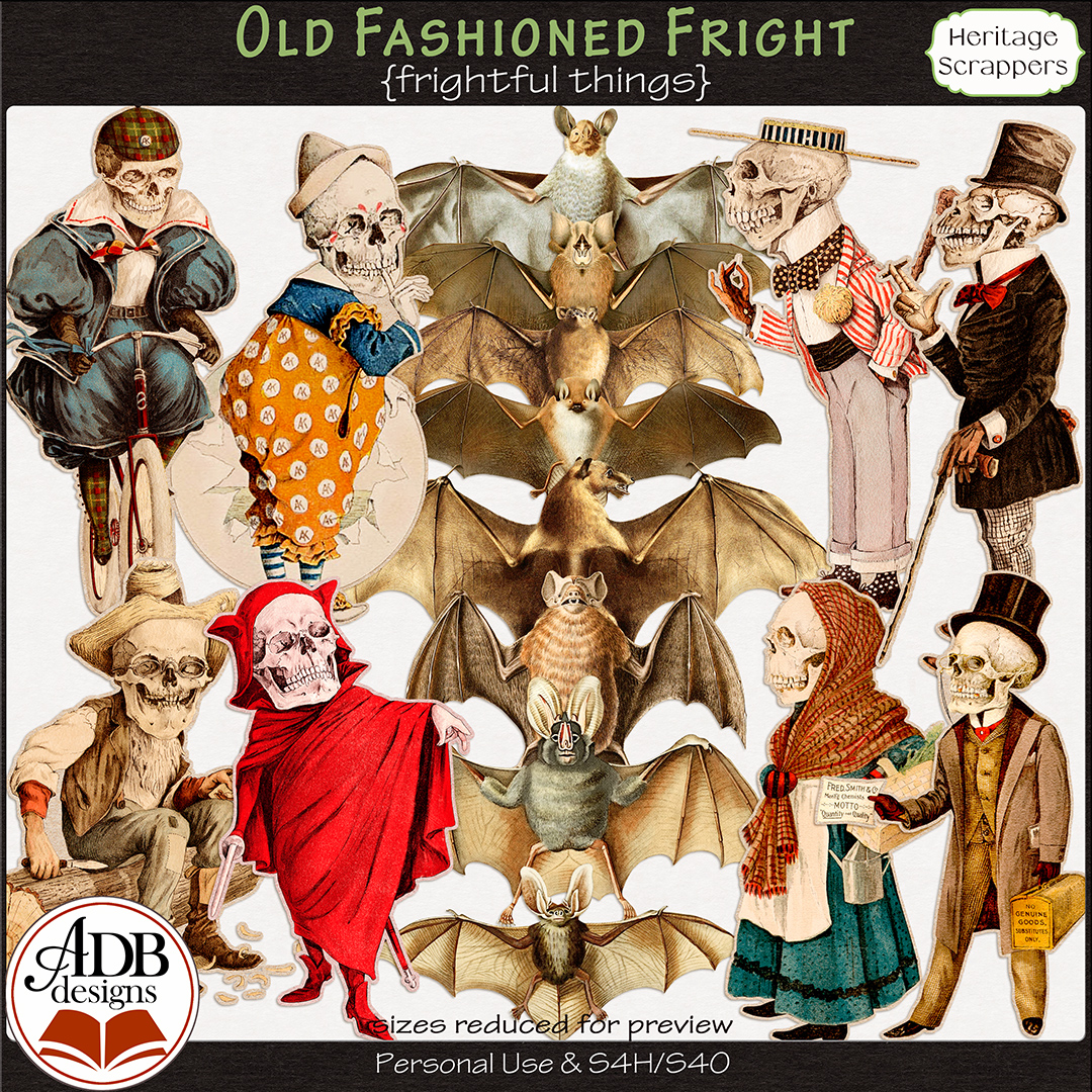 Old Fashioned Fright Heritage Frightful Things by ADB Designs