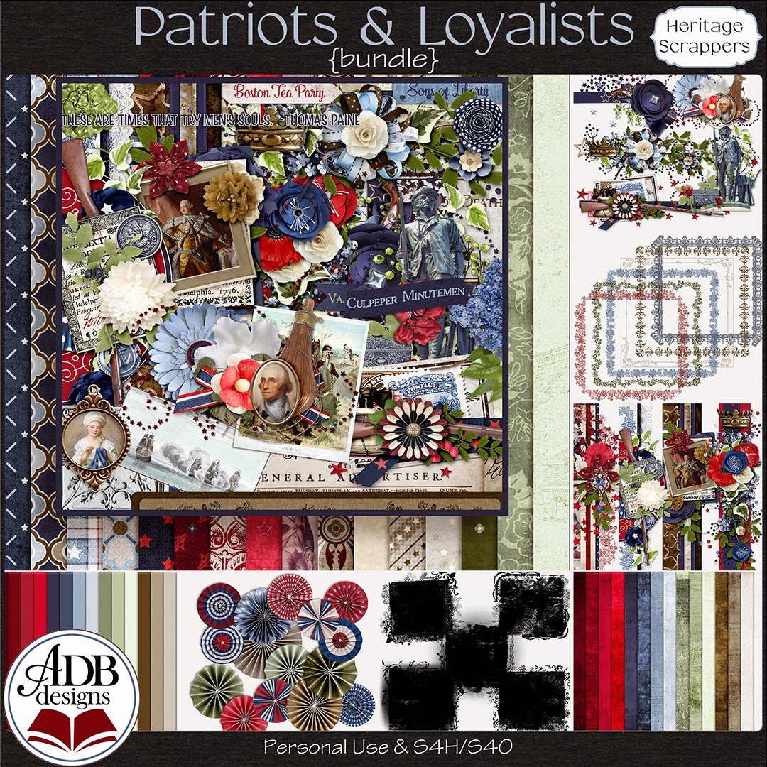 Patriots And Loyalists Bundle by ADB Designs