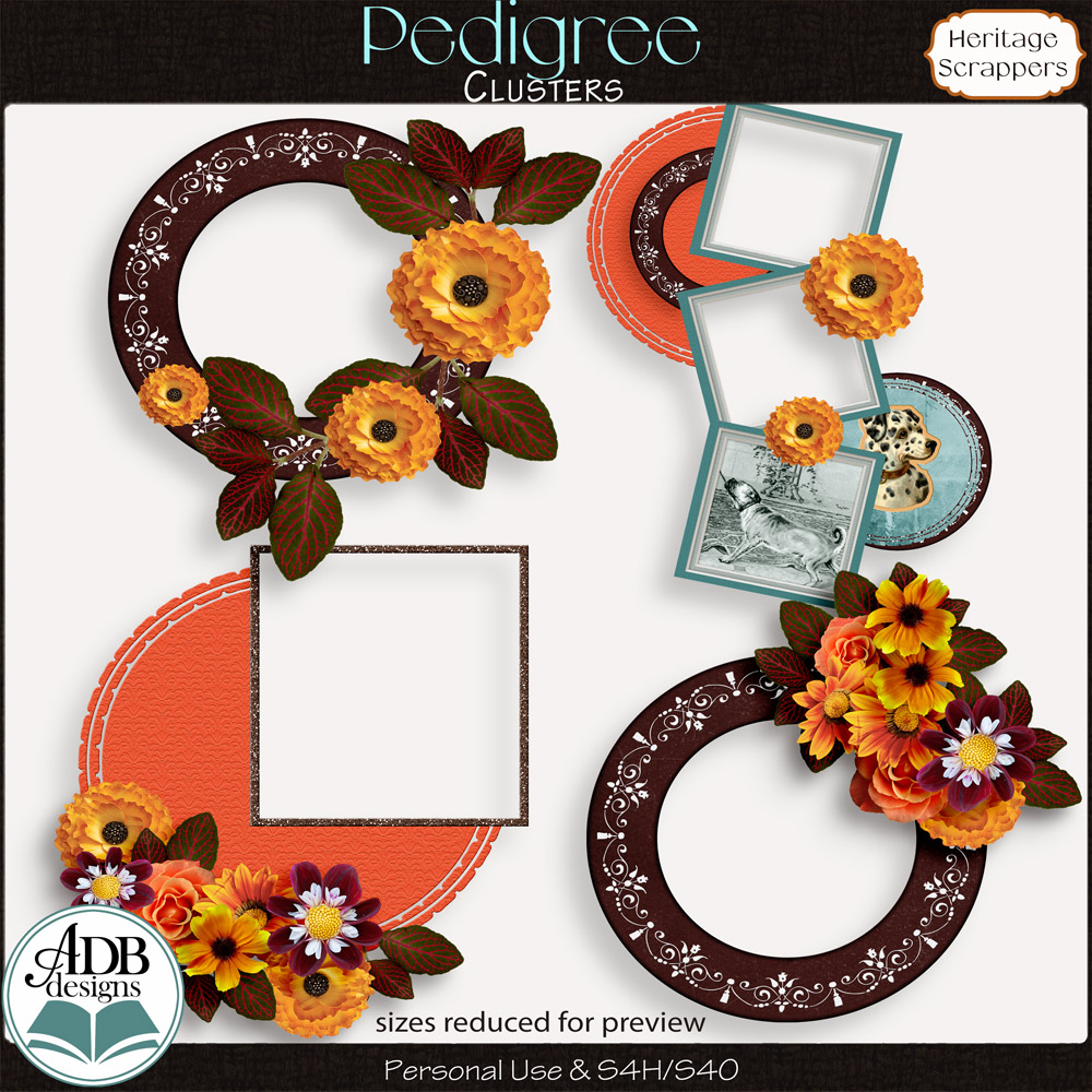 Pedigree Clusters by ADB Designs