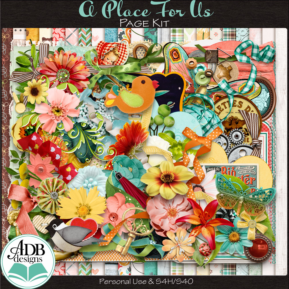 A Place For Us Page Kit by ADB Designs