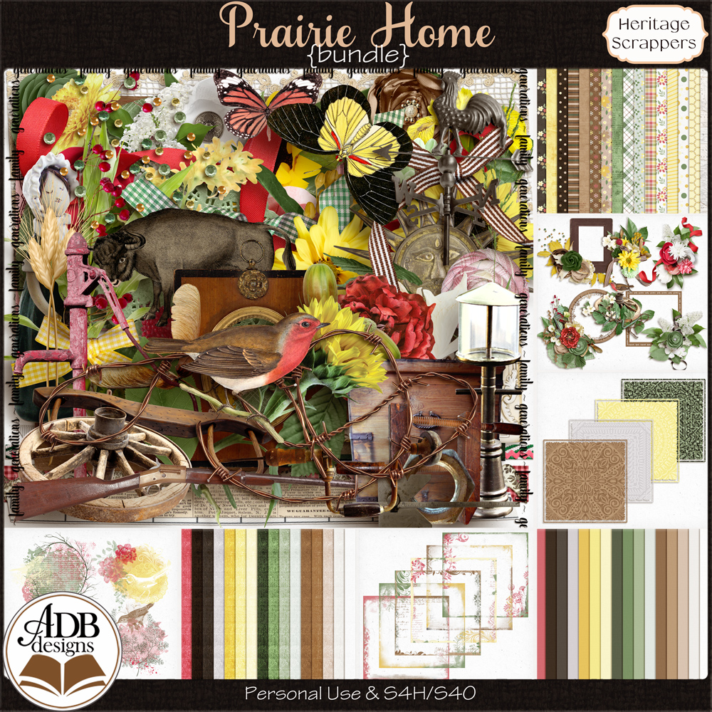 Prairie Home Bundle by ADB Designs