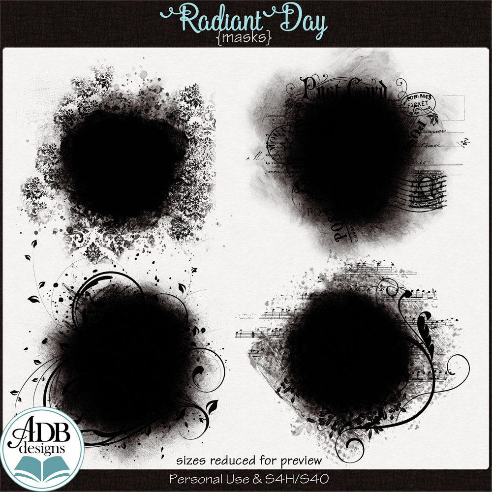 Radiant Day Masks by ADB Designs