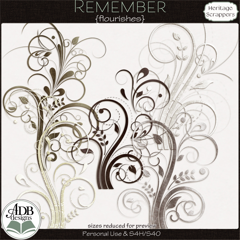 Remember Flourishes by ADB Designs