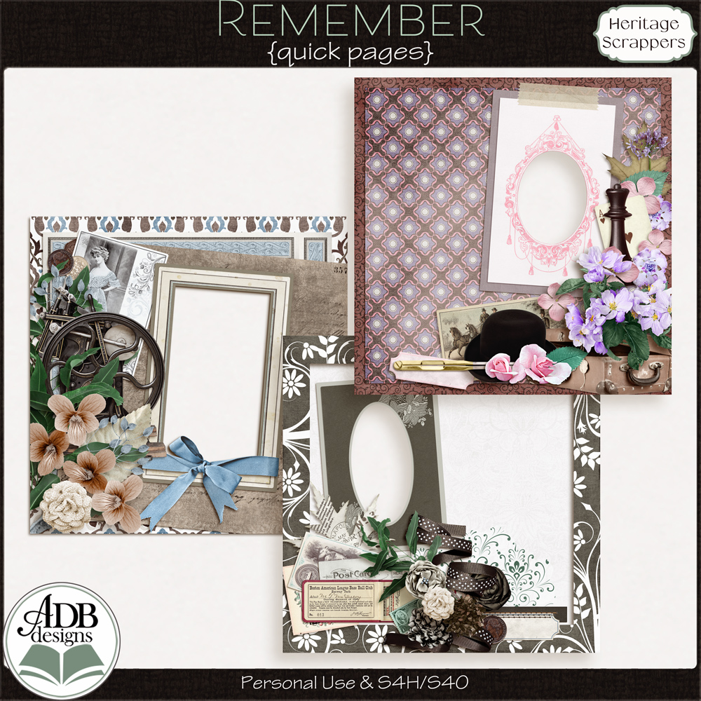 Remember Quick Pages by ADB Designs