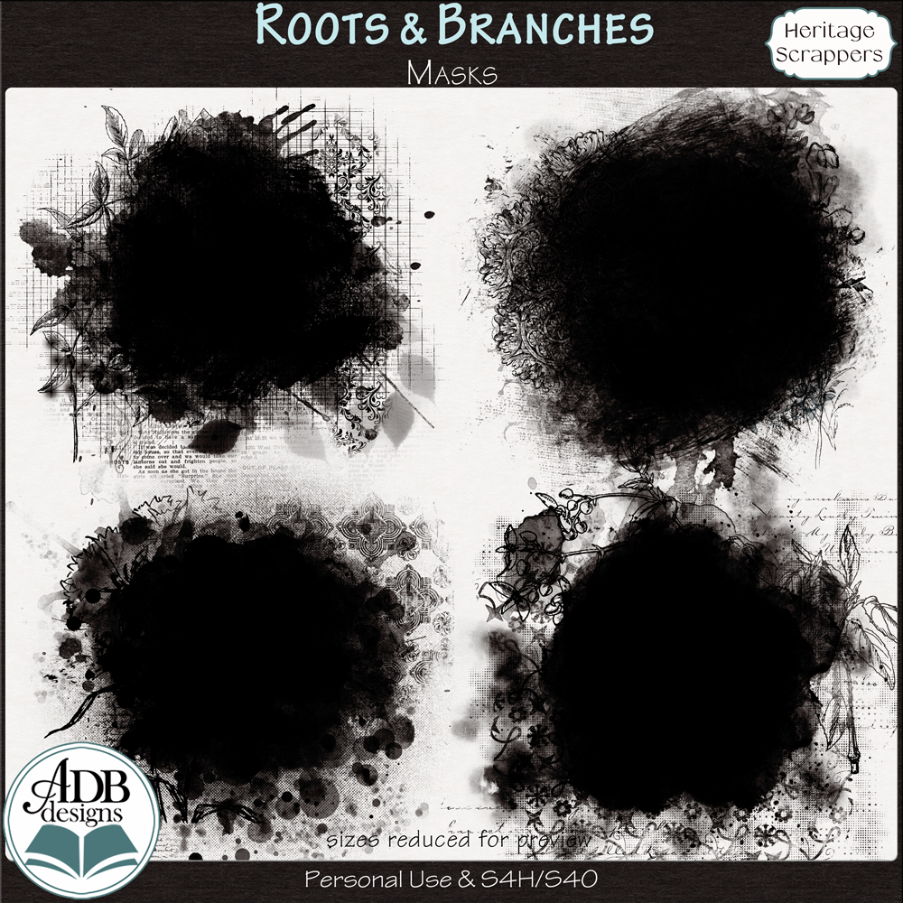 Roots and Branches Masks by ADB Designs