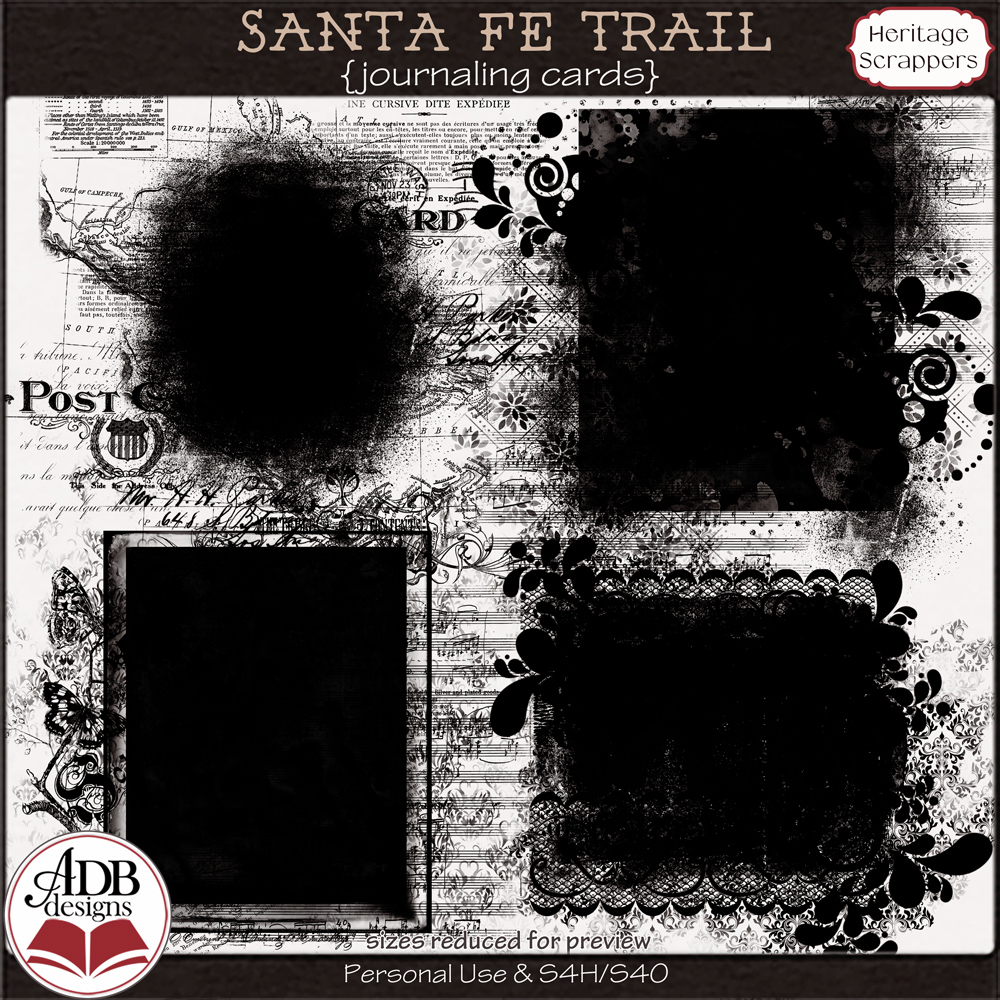 Santa Fe Trail Masks by ADB Designs