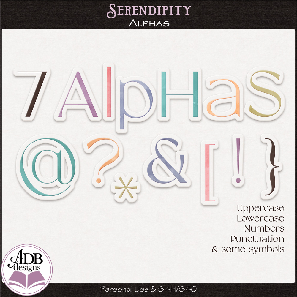 Serendipity Alphas by ADB Designs