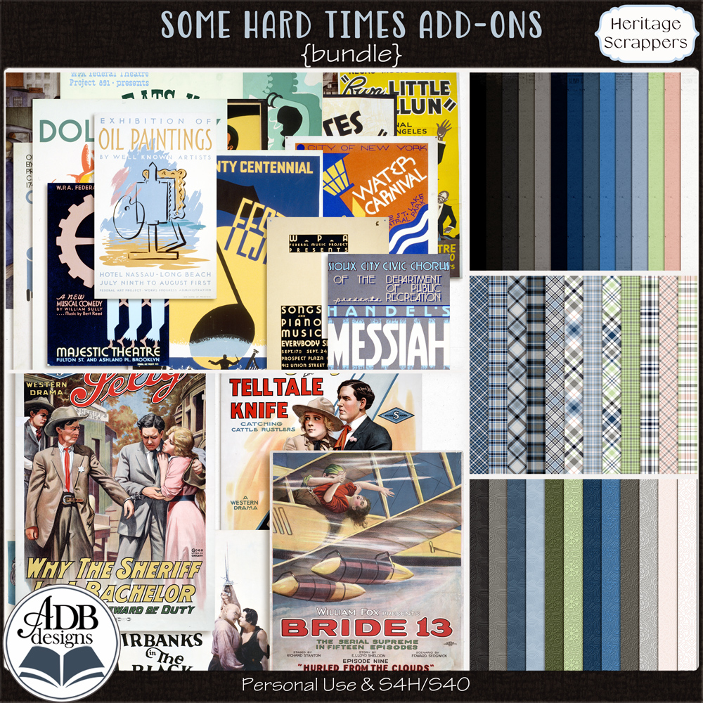 Some Hard Times Add On Bundle by ADB Designs