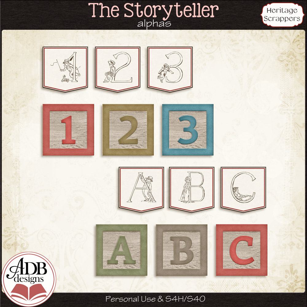 The Storyteller AO Alphas by ADB Designs