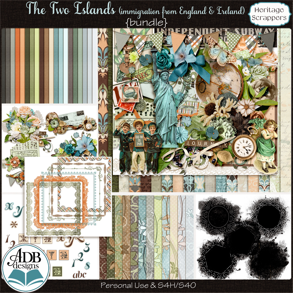 The Two Islands Bundle by ADB Designs