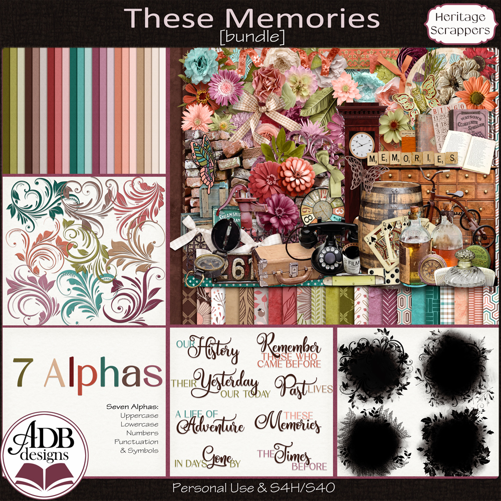 These Memories Bundle by ADB Designs