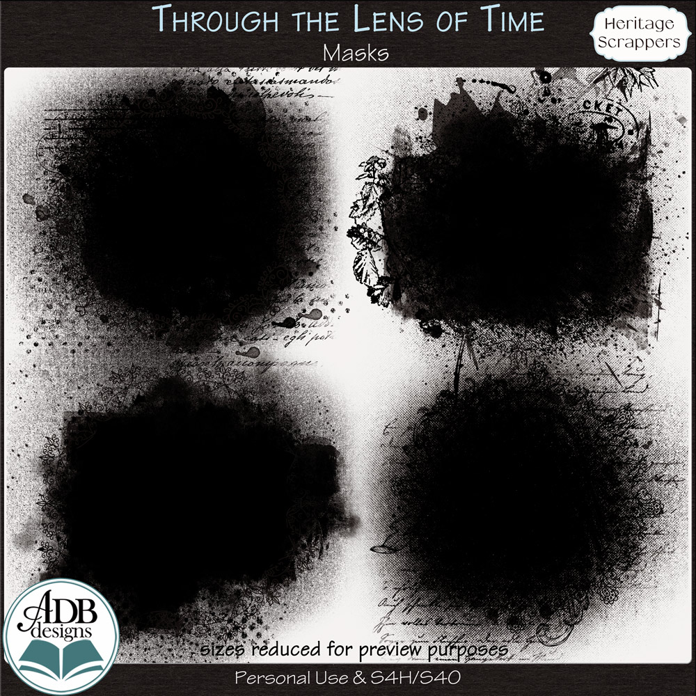 Through The Lens of Time Masks by ADB Designs