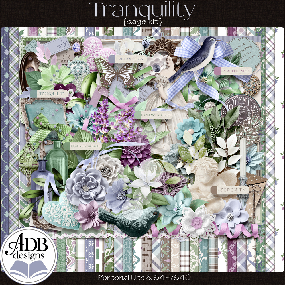 Tranquility Page Kit by ADB Designs