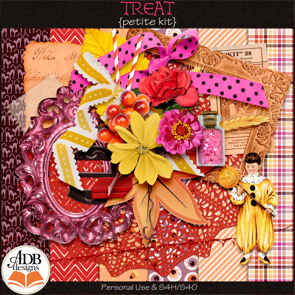 Trick and Treat "Treat" Petite Kit by ADB Designs