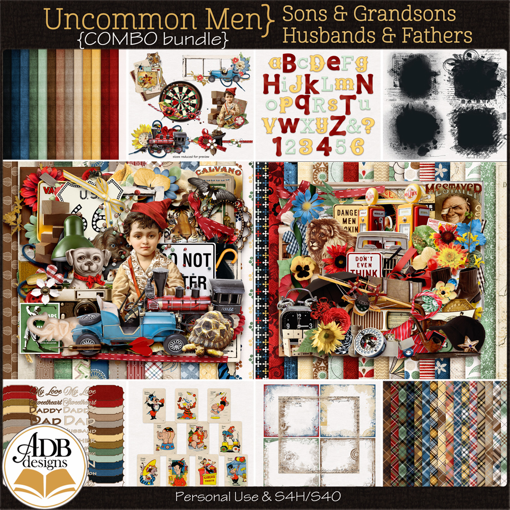 Uncommon Men Combo Bundle by ADB Designs