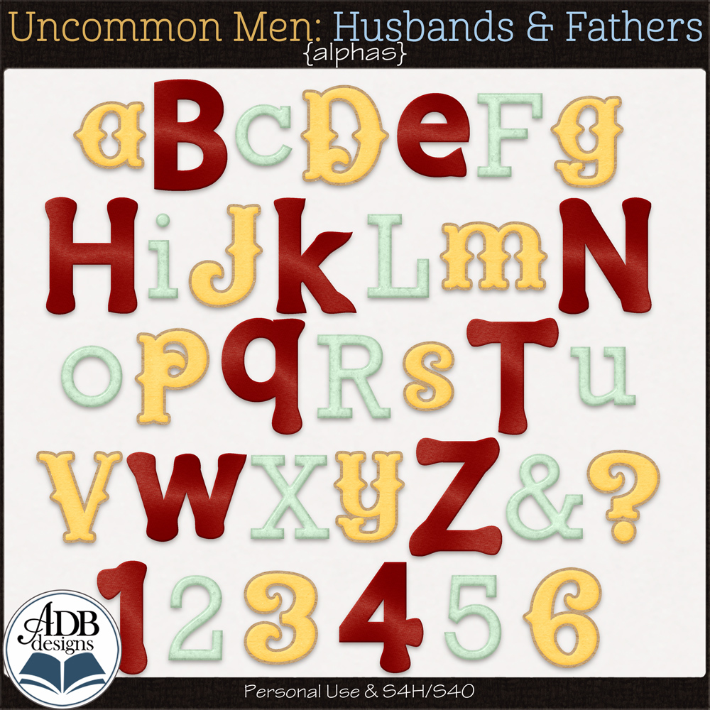 Uncommon Men: Husbands & Fathers Alphas by ADB Designs