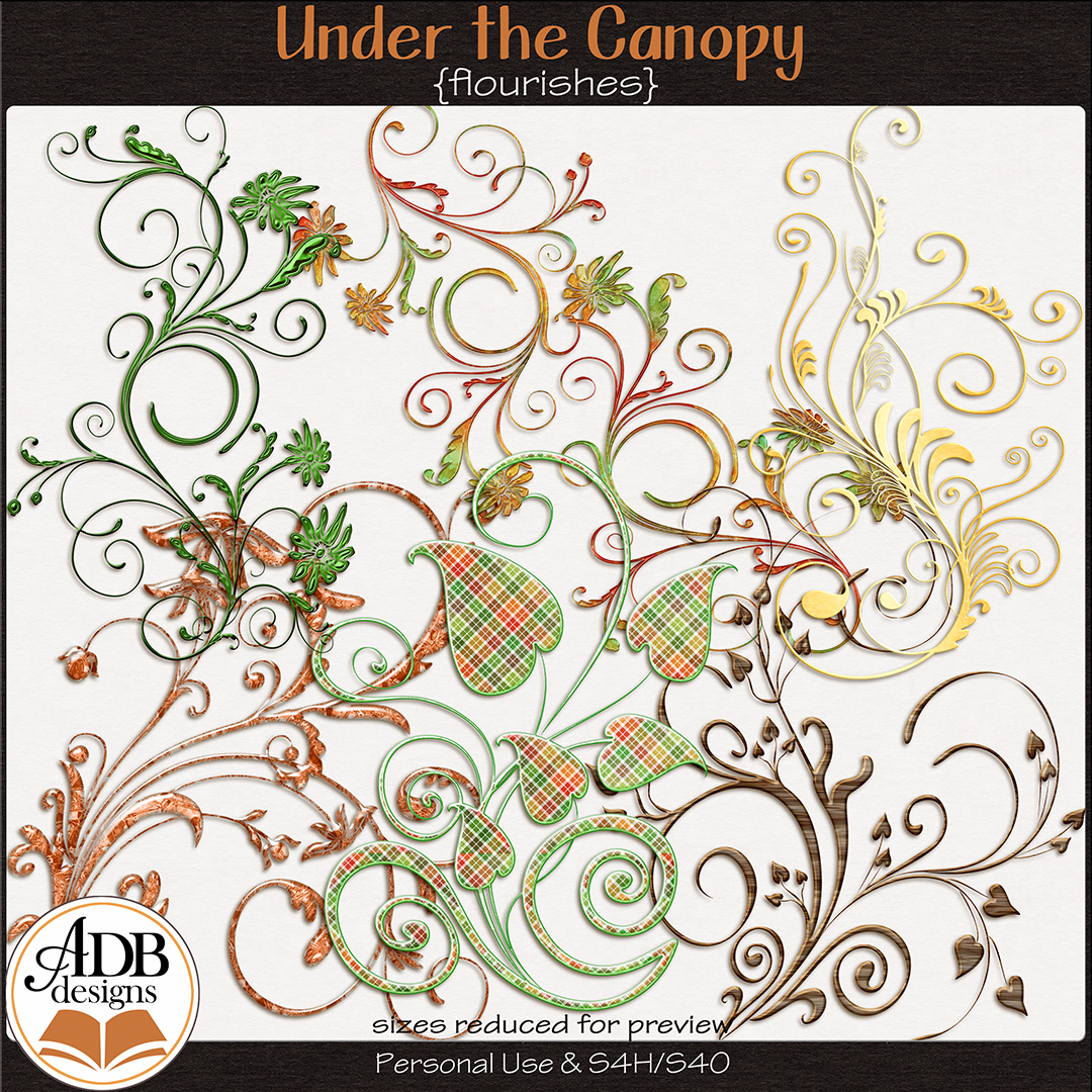 Under The Canopy Flourishes by ADB Designs