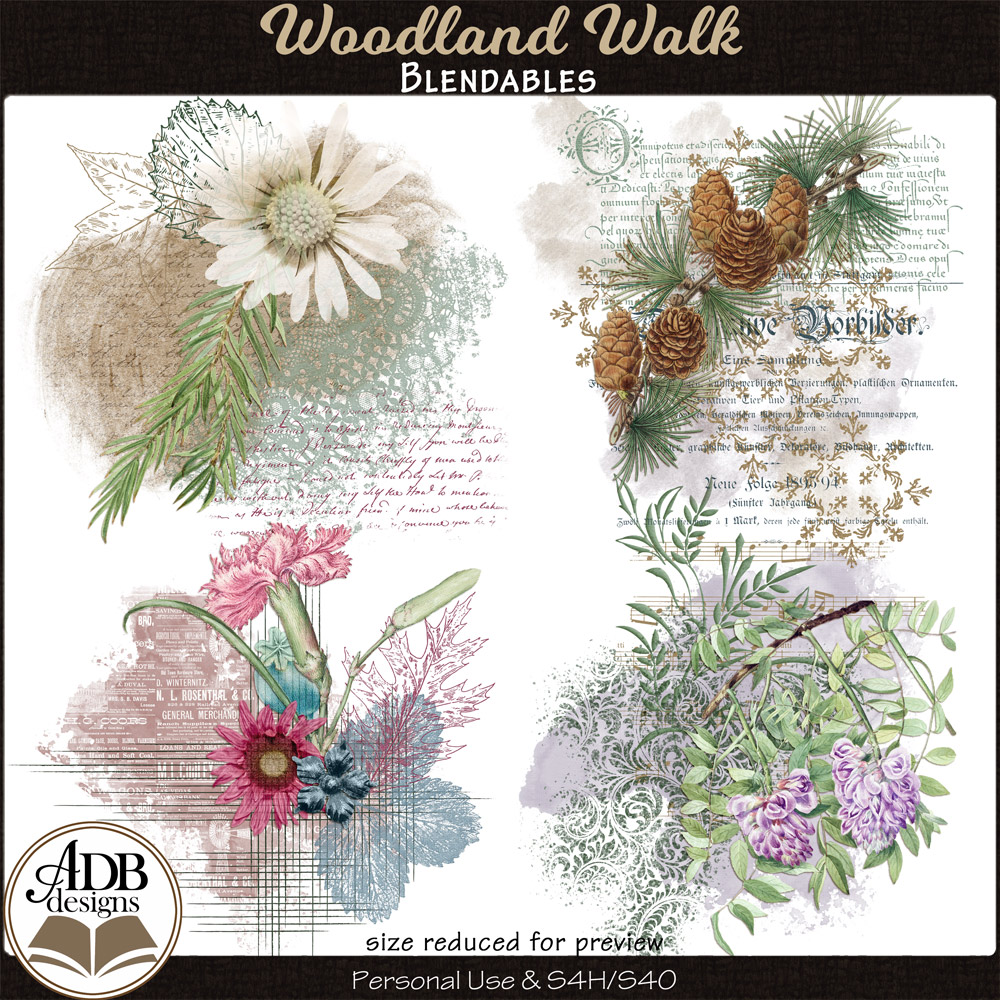 Woodland Walk Blendables by ADB Designs